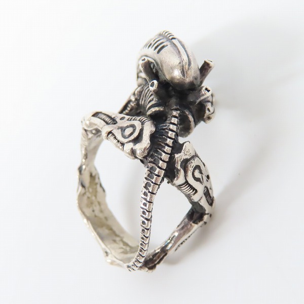 実際に弊社で買取させて頂いたCRAZY PIG/クレイジーピッグ ALIEN WHOLE BODY/エイリアン ホール ボディ リング 28号の画像 3枚目