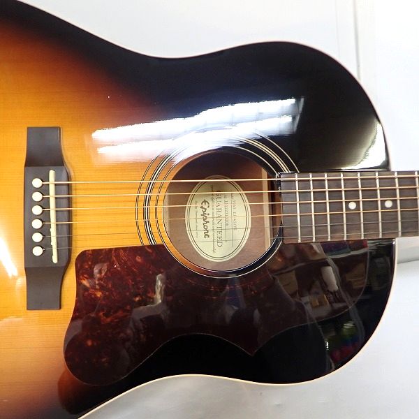 実際に弊社で買取させて頂いた★Epiphone/エピフォン 1963 EJ-45/VS アコースティックギター/アコギ 2015年製  ソフトケース付の画像 6枚目