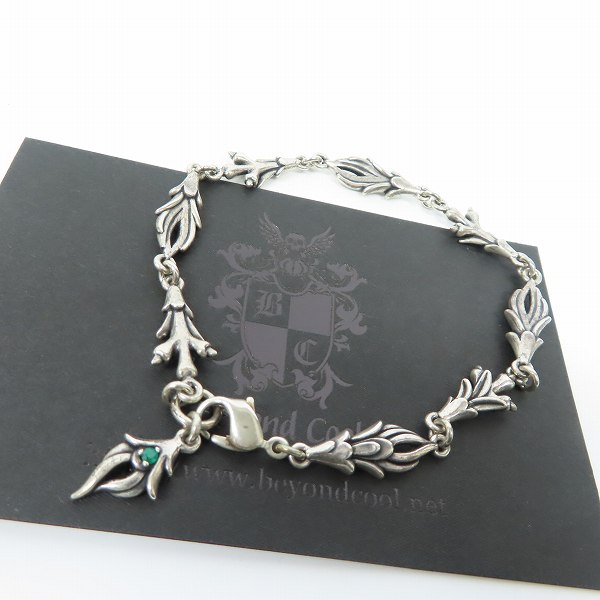 実際に弊社で買取させて頂いた【ギャラ付】Bloody Mary/ブラッディマリー Ties ブレスレット - 絆 -ｗ/エメラルド