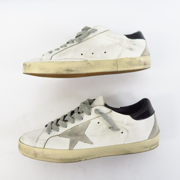 実際に弊社で買取させて頂いたGOLDEN GOOSE/ゴールデングース SUPER STAR スニーカー/42の画像 3枚目
