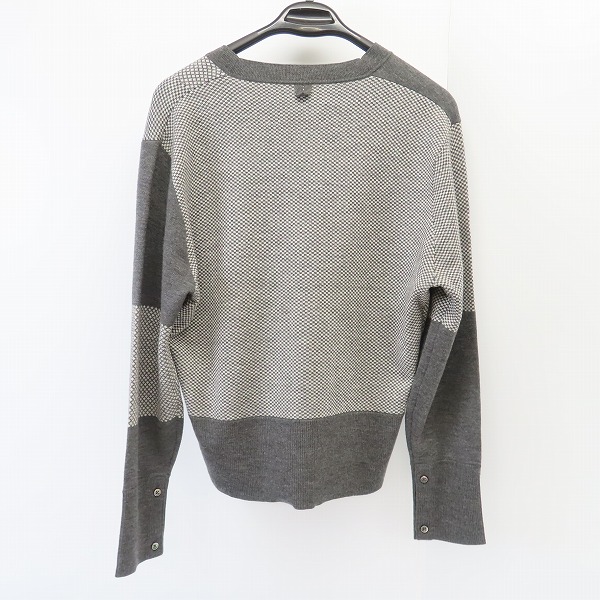 実際に弊社で買取させて頂いたBLACK FLEECE by Brooks Brothers/ブラックフリース ブルックスブラザーズ ウールカーディガン/BB3の画像 1枚目