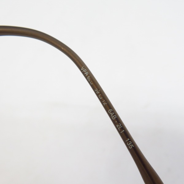 実際に弊社で買取させて頂いたPRADA/プラダ 度入りサングラス/メガネフレームの画像 4枚目