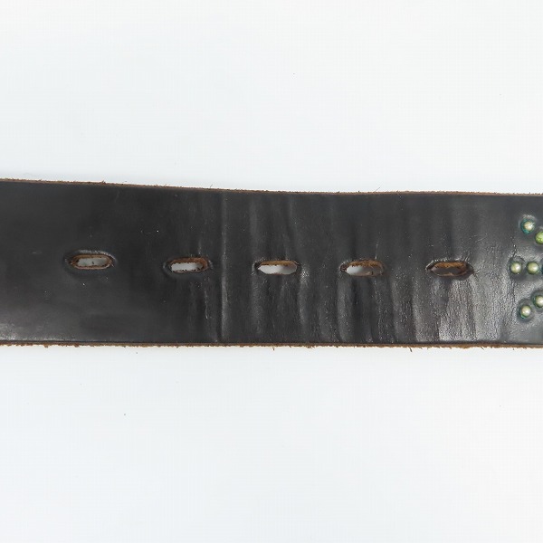 実際に弊社で買取させて頂いたHTC/HOLLYWOOD TRADING CO./ハリウッドトレーディングカンパニー スタッズベルト/36の画像 4枚目