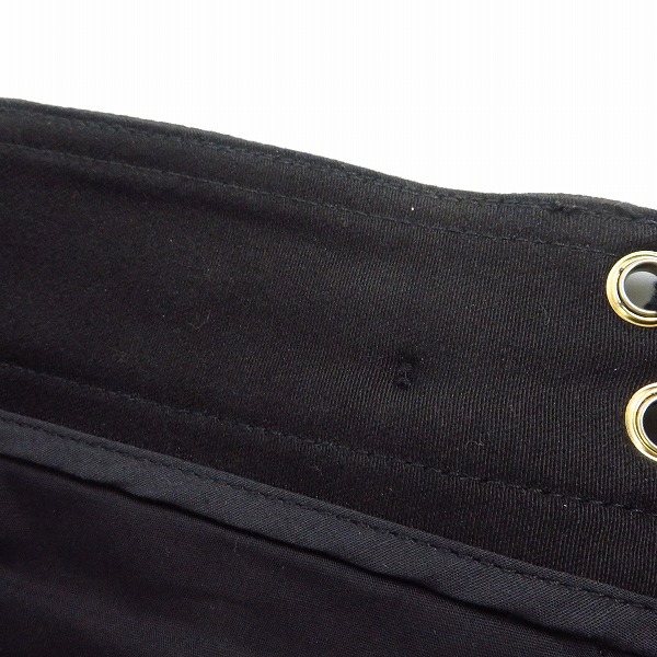 実際に弊社で買取させて頂いたBALMAIN/バルマン サスペンダー付き クロックプドパンツ W6HT523D536/Sの画像 7枚目