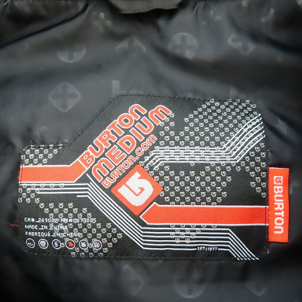 実際に弊社で買取させて頂いたBURTON/バートン×HEAD PORTER PLUS/ヘッドポータープラス ナイロン ダウンベスト/Mの画像 2枚目