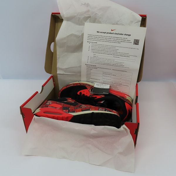 実際に弊社で買取させて頂いたNIKE×atmos/ナイキ×アトモス AIR MAX 90 PRNT エアマックス WE LOVE NIKE AQ0926-001/27.5の画像 7枚目