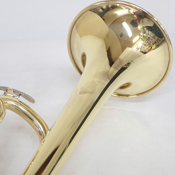 実際に弊社で買取させて頂いた★YAMAHA/ヤマハ YTR-233/YTR233 トランペット ゴールド ハードケース付きの画像 3枚目