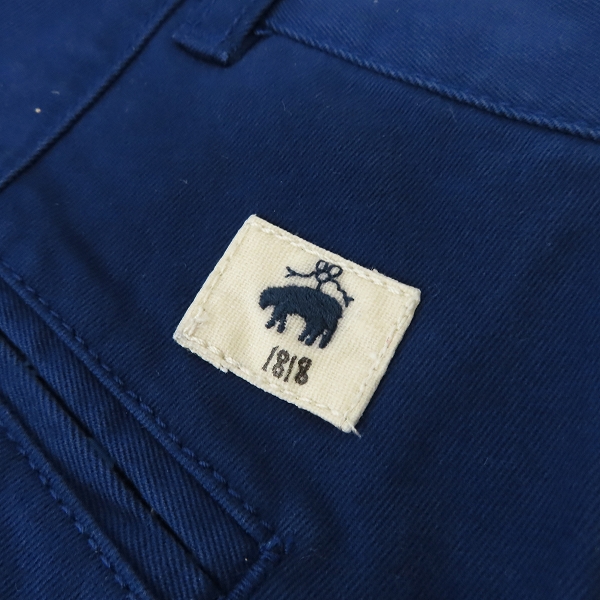 実際に弊社で買取させて頂いたBROOKS BROTHERS/ブルックスブラザーズ コットンパンツ ネイビー/W35の画像 4枚目