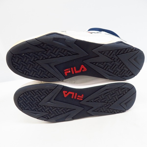 実際に弊社で買取させて頂いた【観賞用】FILA/フィラ THE CAGE/ザ ケージ スニーカー/US11の画像 2枚目