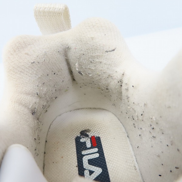 実際に弊社で買取させて頂いたFILA/フィラ DISRUPTOR 2/ディスラプター 2 スニーカー FS1HTA1071X WWT/24.5の画像 6枚目