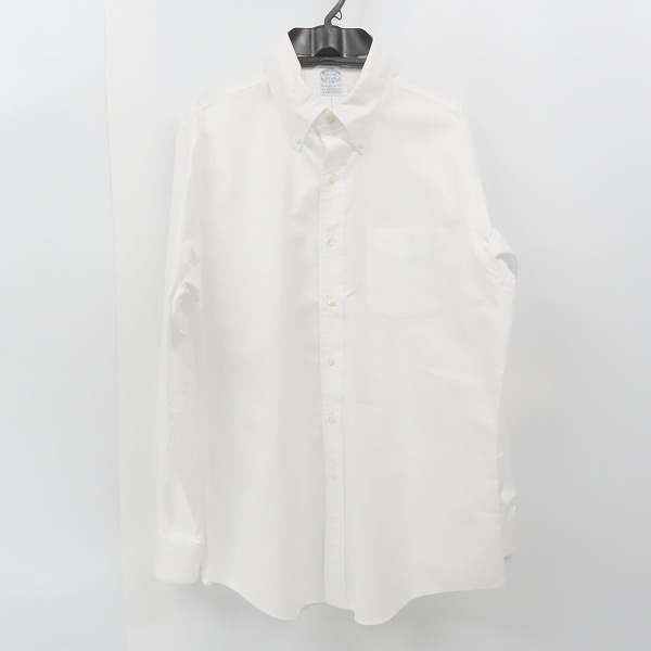 実際に弊社で買取させて頂いたBrooks Brothers/ブルックスブラザーズ 長袖 B.D.シャツ ホワイト 16.5-34