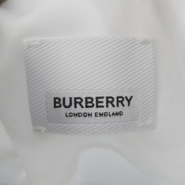 実際に弊社で買取させて頂いたBURBERRY/バーバリー SHERWOOD スリムフィット モノグラムモチーフ チェック柄切替長袖シャツ 8032308/Mの画像 2枚目