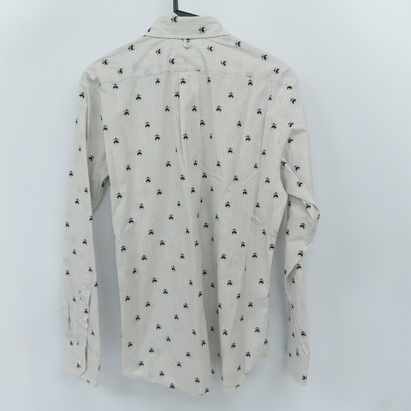 実際に弊社で買取させて頂いたBLACK FLEECE by Brooks Brothers/ブラックフリース ブルックスブラザーズ ロゴ長袖シャツ/BB3の画像 1枚目