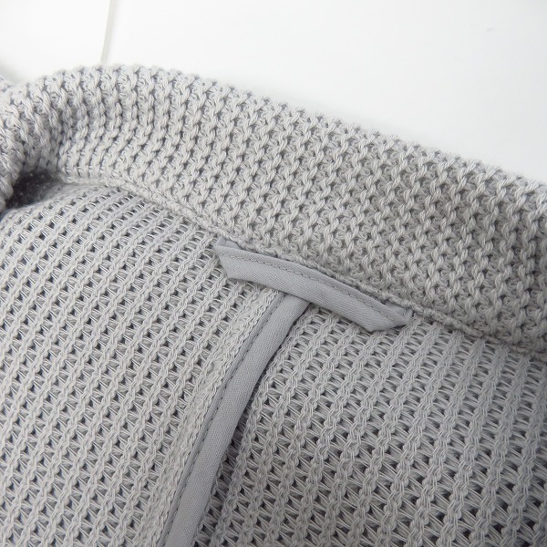 実際に弊社で買取させて頂いたUNITED ARROWS/ユナイテッドアローズ ニット 2B テーラードジャケット/XLの画像 2枚目