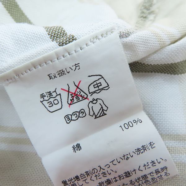 実際に弊社で買取させて頂いたBLACK FLEECE by Brooks Brothers/ブルックスブラザーズ チェック B.D.シャツ/BB00の画像 3枚目