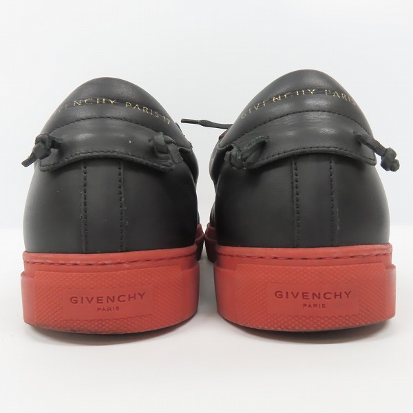 実際に弊社で買取させて頂いたGIVENCHY/ジバンシー レザーローカットスニーカーの画像 2枚目
