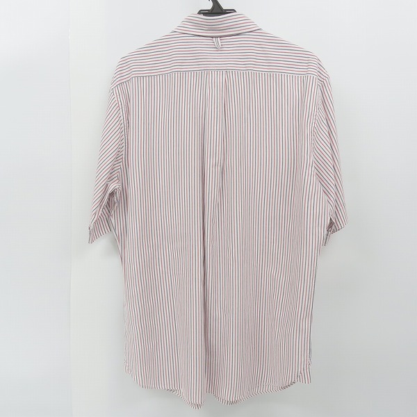 実際に弊社で買取させて頂いたBLACK FLEECE by Brooks Brothers/ブラックフリース  バイ ブルックスブラザーズ ストライプ 半袖 B.D.シャツ BB4の画像 1枚目