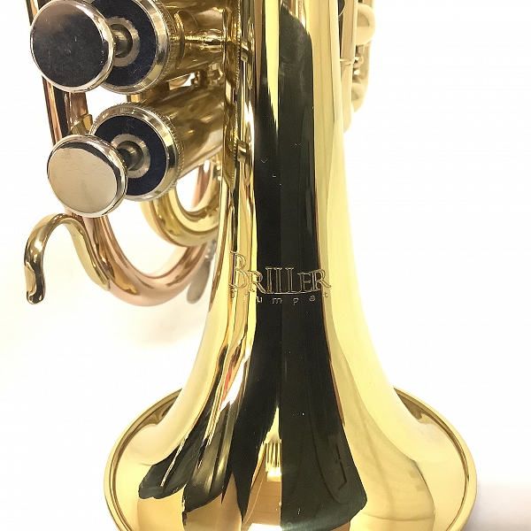 実際に弊社で買取させて頂いたBRILLER/ブリエル Twinkle L ポケットトランペット セミハードケース付きの画像 3枚目