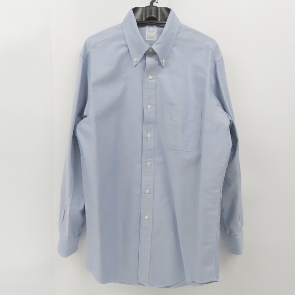 実際に弊社で買取させて頂いたBrooks Brothers/ブルックスブラザーズ 長袖 B.D.シャツ ブルー系 16.5-33