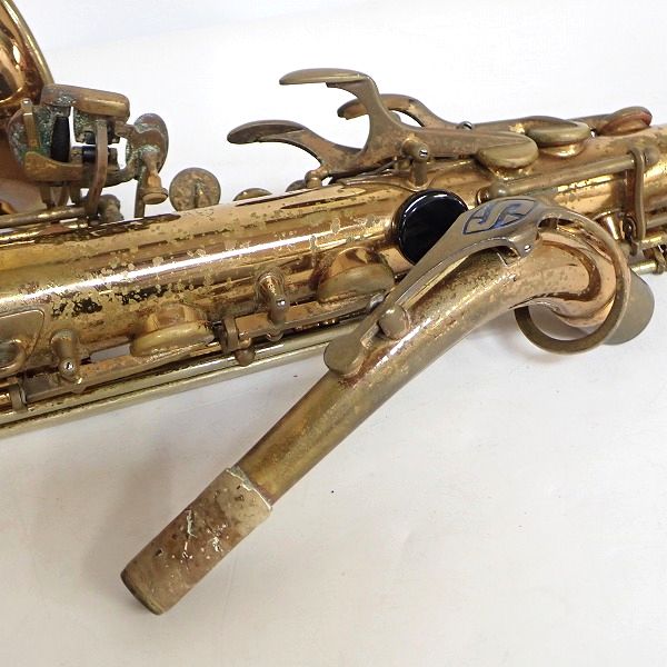 実際に弊社で買取させて頂いた★【使用感有】SELMER/セルマー アルトサックス MARK Ⅵ 彫刻有り フラセル 10万台 ビンテージ ハードケース付 の画像 8枚目