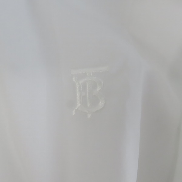 実際に弊社で買取させて頂いたBURBERRY/バーバリー SHERWOOD スリムフィット モノグラムモチーフ チェック柄切替長袖シャツ 8032308/Mの画像 7枚目