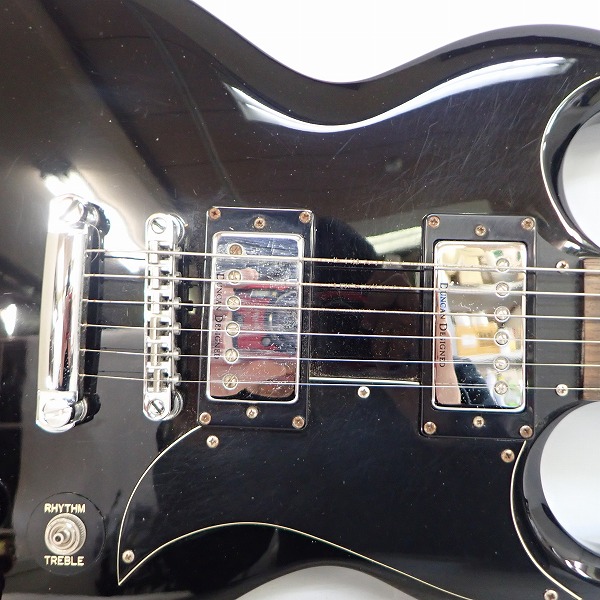 実際に弊社で買取させて頂いた★【難有り】Samick/サミック Greg Bennett Torino TR1 SGタイプ エレキギター ソフトケース付の画像 4枚目