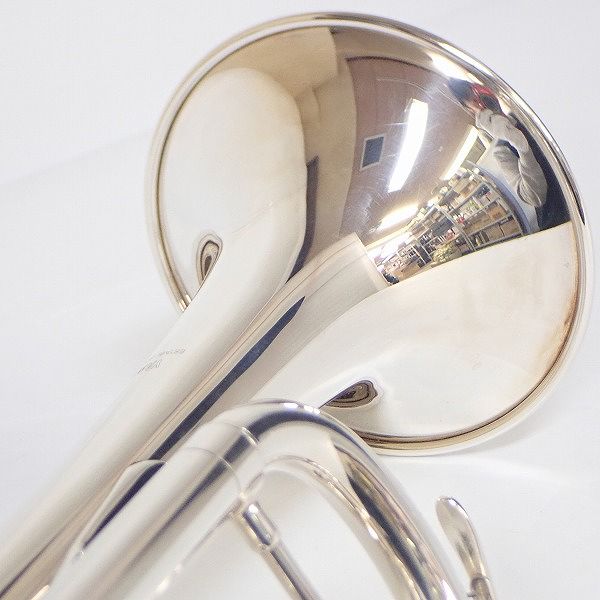 実際に弊社で買取させて頂いた★YAMAHA/ヤマハ YTR-4335G/YTR4335G トランペット 銀メッキ仕上げ セミハードケース付 の画像 3枚目