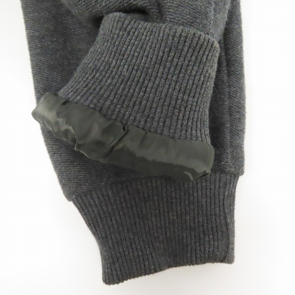 実際に弊社で買取させて頂いたARMANI EXCHANGE/アルマーニエクスチェンジ 裏ボア ジップアップブルゾン Mの画像 7枚目