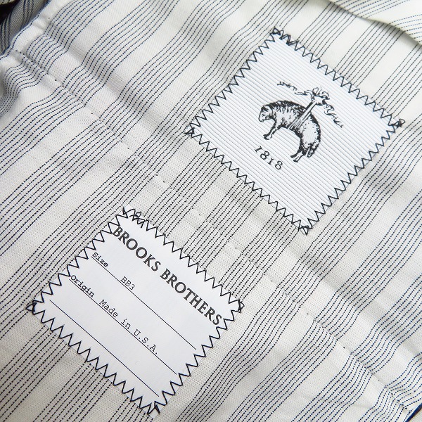 実際に弊社で買取させて頂いたBROOKS BROTHERS/ブルックスブラザーズ ウールチェックパンツ グレー×レッド/BB3の画像 3枚目