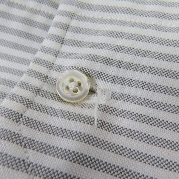 実際に弊社で買取させて頂いたBLACK FLEECE by Brooks Brothers/ブラックフリース ブルックスブラザーズ ストライプシャツ BB4の画像 4枚目