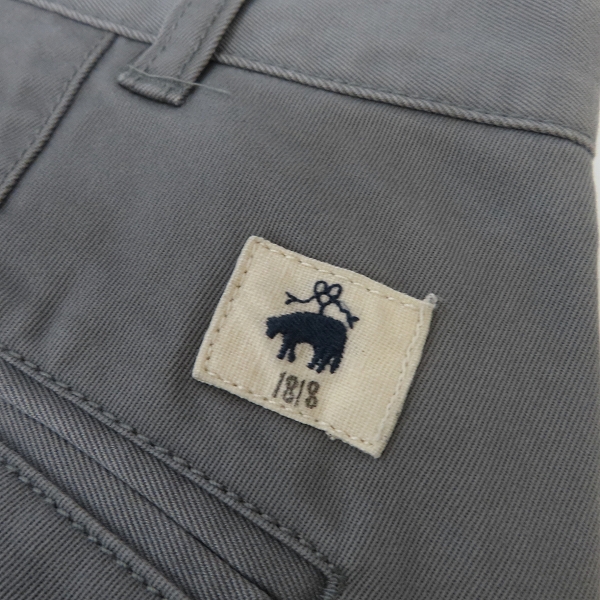 実際に弊社で買取させて頂いたBROOKS BROTHERS/ブルックスブラザーズ コットンパンツ グレー/W35の画像 4枚目