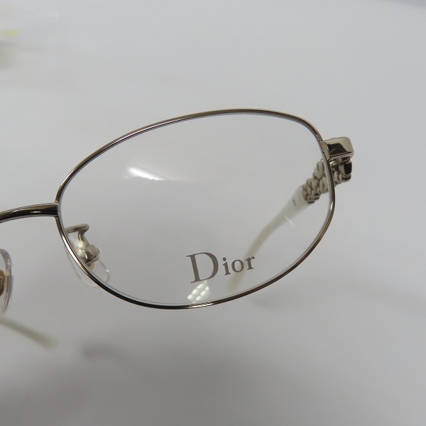 実際に弊社で買取させて頂いたChristian Dior/クリスチャンディオール メガネフレーム CD7740Jの画像 7枚目