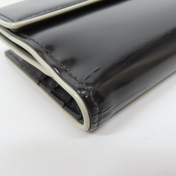 実際に弊社で買取させて頂いたPRADA/プラダ 2つ折り財布/ブラックの画像 7枚目