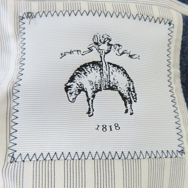 実際に弊社で買取させて頂いたBLACK FLEECE BY BROOKS BROTHERS/ブラックフリース Pコート/BB3の画像 4枚目