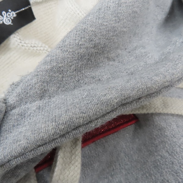 実際に弊社で買取させて頂いたMARBLES/マーブルズ ボックスロゴパーカー MHP-A18SP03/Mの画像 6枚目