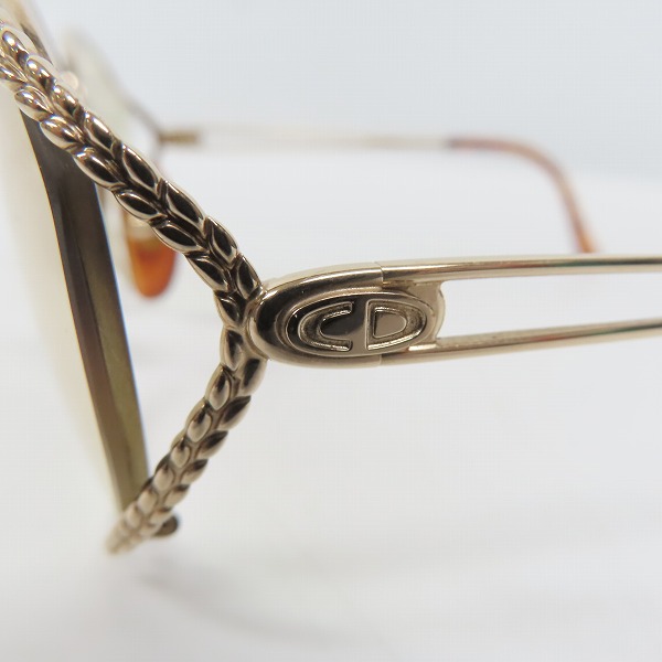 実際に弊社で買取させて頂いたChristian Dior/クリスチャンディオール メガネフレーム/アイウェア 2883 40の画像 7枚目