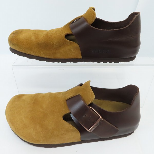 実際に弊社で買取させて頂いたBIRKENSTOCK/ビルケンシュトック LONDON/ロンドン スウェードレザーコンビ サンダル Size：41の画像 3枚目