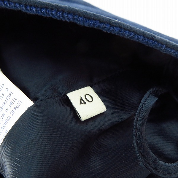 JPタグ】GUCCI/グッチ フラワー刺繡 エンブロイダリー スエードレザー