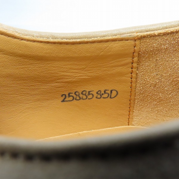実際に弊社で買取させて頂いたBROOKS BROTHERS /ブルックスブラザーズ スウェード オックスフォードシューズ 25885/8.5Dの画像 5枚目