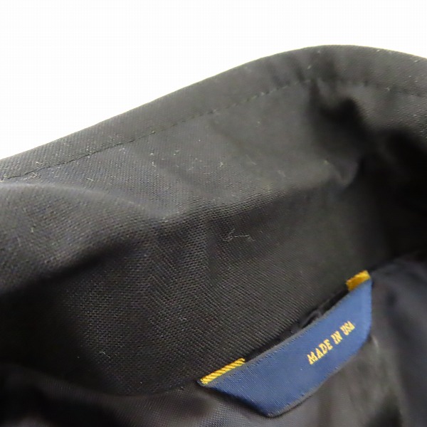 実際に弊社で買取させて頂いたBlack Fleece By Brooks Brothers/ブラックフリース バイ ブルックスブラザーズ  3Bジャケット ダークネイビー系/40Sの画像 4枚目