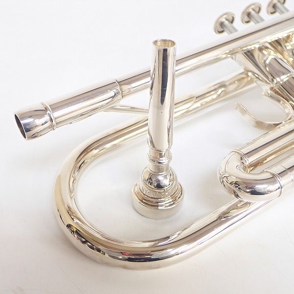 実際に弊社で買取させて頂いた★YAMAHA/ヤマハ YTR-4335G/YTR4335G トランペット 銀メッキ仕上げ セミハードケース付 の画像 8枚目