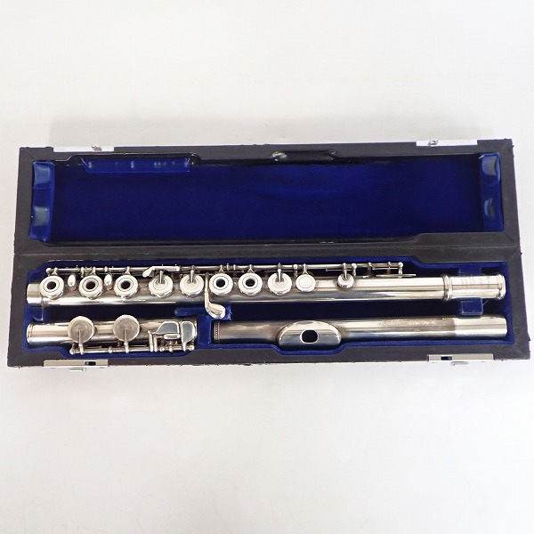実際に弊社で買取させて頂いた【難有り】Muramatsu/ムラマツ EXIII/EX-3 フルート インラインリングキイ ハードケース付