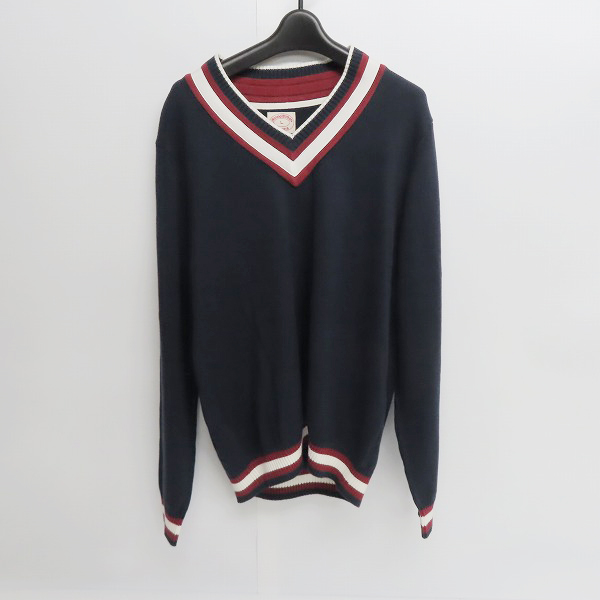 実際に弊社で買取させて頂いたBROOKS BROTHERS/ブルックスブラザーズ Vネック セーター L
