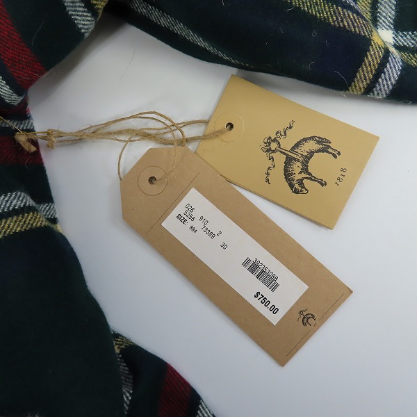 実際に弊社で買取させて頂いたBLACK FLEECE by Brooks Brothers/ブラックフリース  ブルックスブラザーズ ウールシャツジャケット/BB4の画像 6枚目