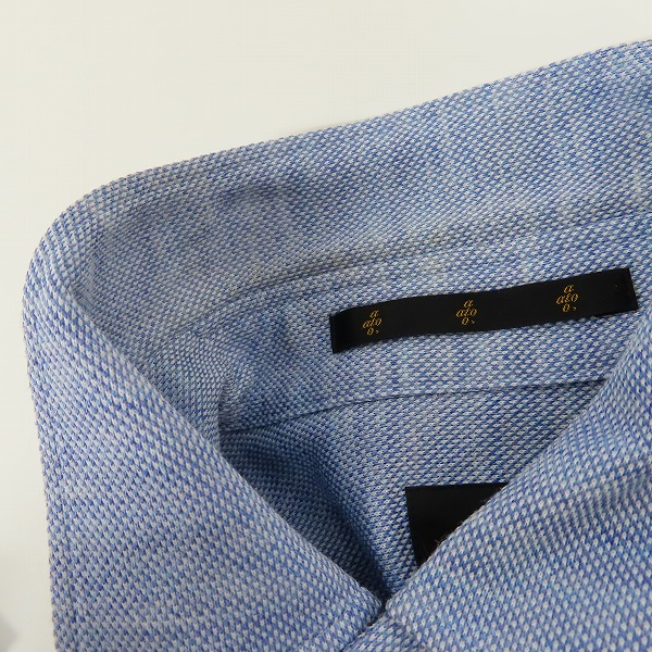 実際に弊社で買取させて頂いたato/アトウ 半袖ポロシャツ Size：46 4点セットの画像 3枚目