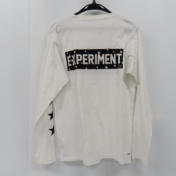 実際に弊社で買取させて頂いたユニフォームエクスペリメント ホワイトライン STAR BOXLOGO SLEEVE 5STAR CUT SEWN カットソー UE-156088/2の画像 1枚目