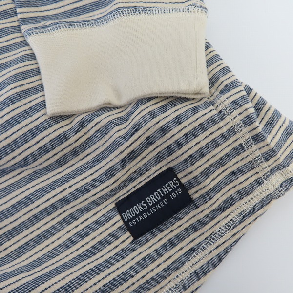 実際に弊社で買取させて頂いた【未使用】Brooks Brothers/ブルックスブラザーズ ヘンリーネック L/S TEE 長袖Tシャツ Lの画像 5枚目