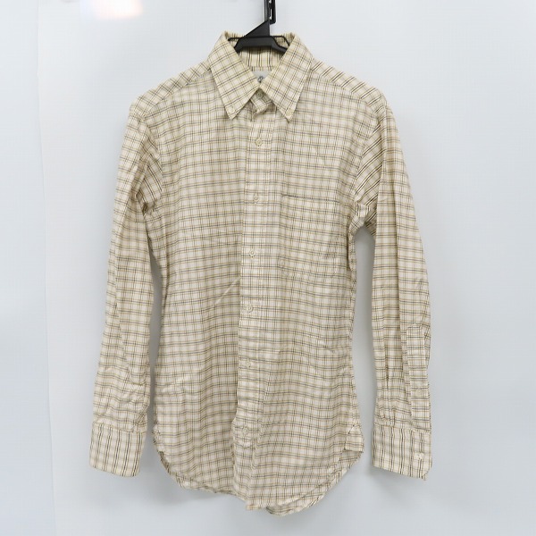 実際に弊社で買取させて頂いたBLACK FLEECE by Brooks Brothers/ブルックスブラザーズ チェック B.D.シャツ/BB00