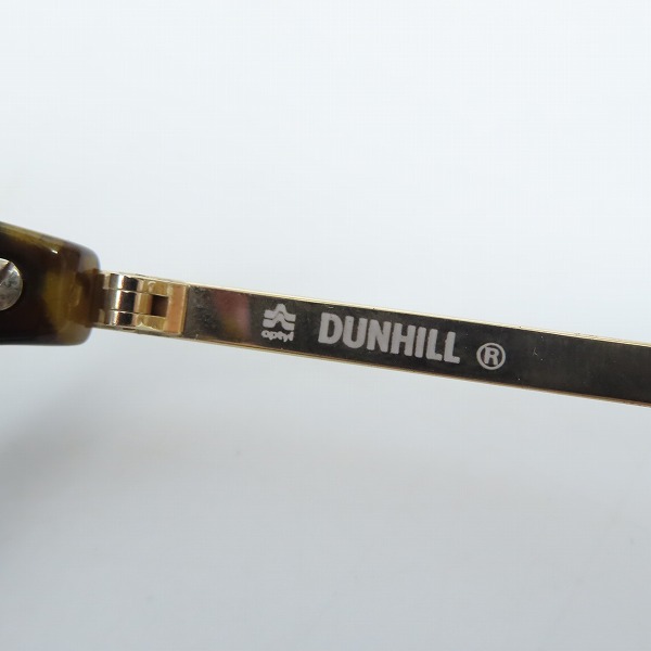 実際に弊社で買取させて頂いたDunhill/ダンヒル メガネフレーム 6026Aの画像 4枚目