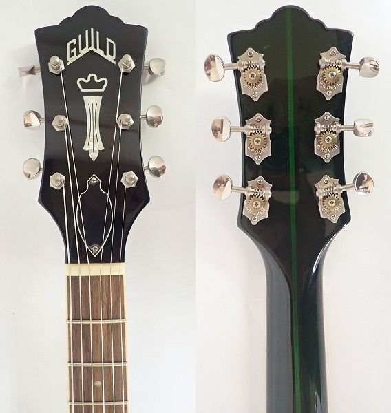 GUILD STARFIRE IV ST EMERALD GREEN セミアコ StarfireIV ST エメラルドグリーン｜Guild Guitars